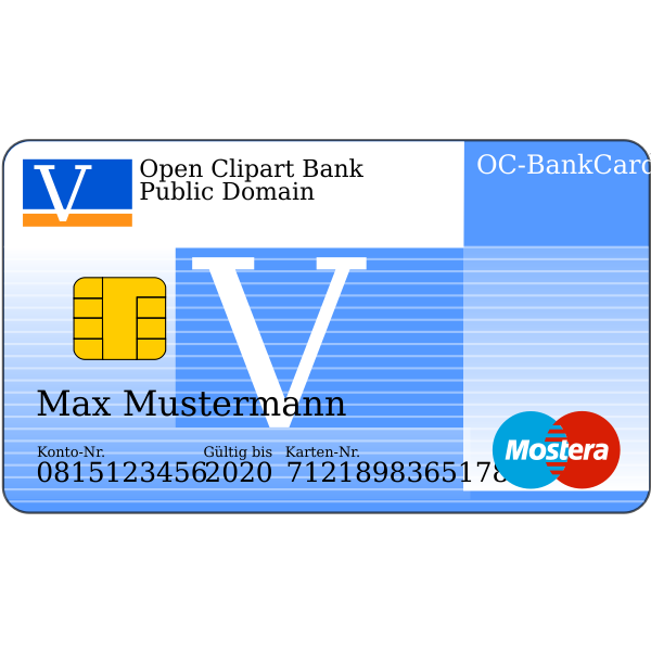 Credit card vector image