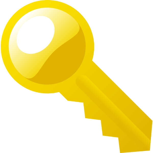 Key vector icon