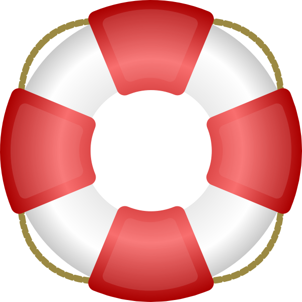 Life saver vector icon