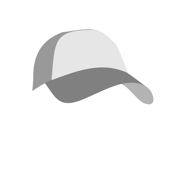 White baseball cap