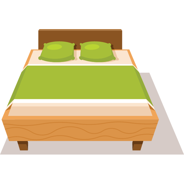 Made bed