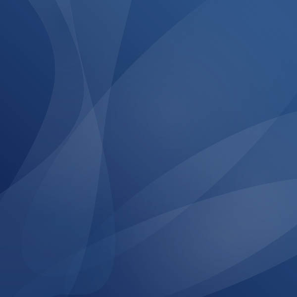 Blue transparent shapes