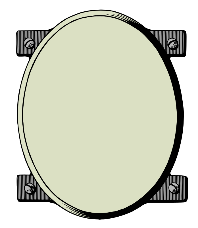 Round mirror