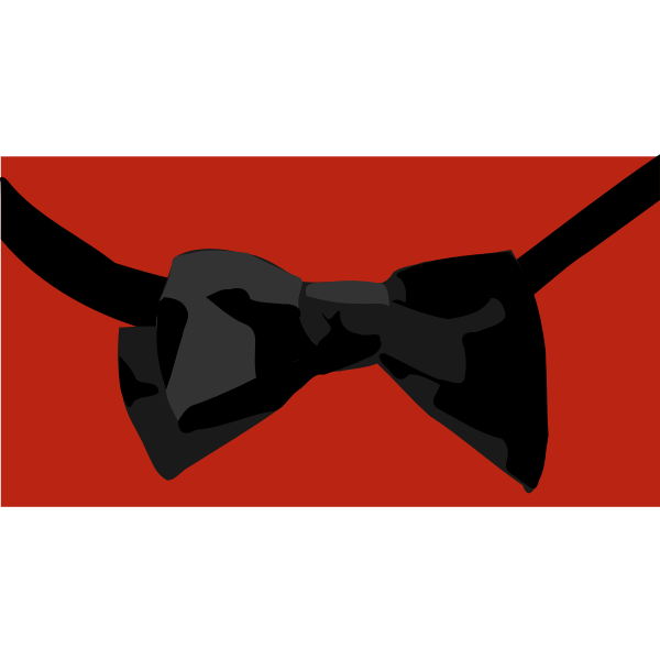 Bow tie vector graphics