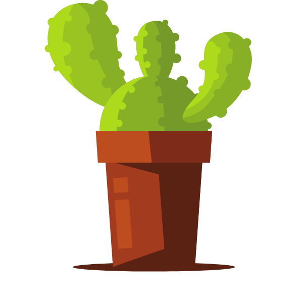 Cactus plant in a pot-1723997564