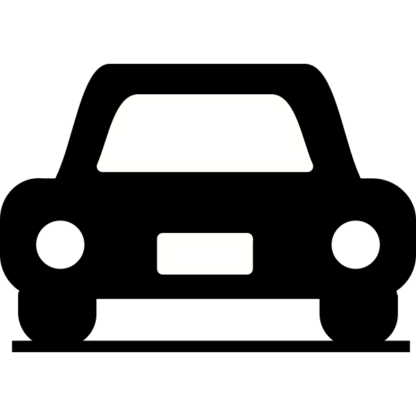 Car pictogram vector image