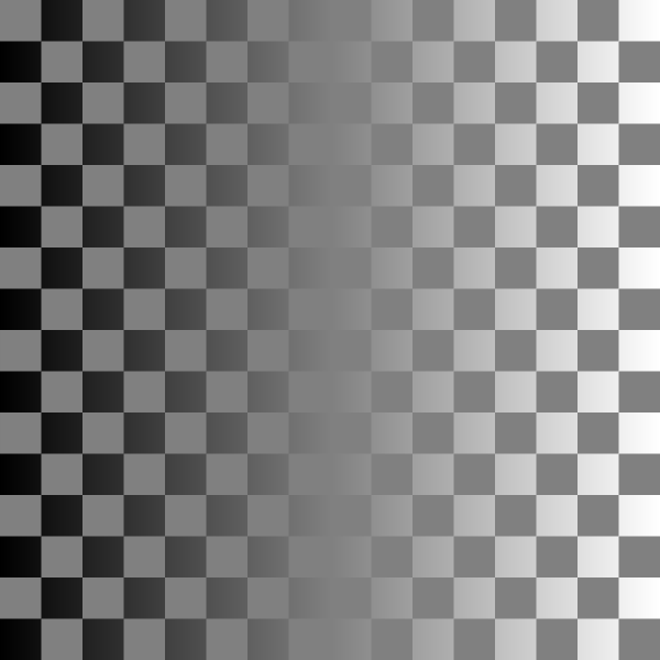 Chessboard checkered pattern