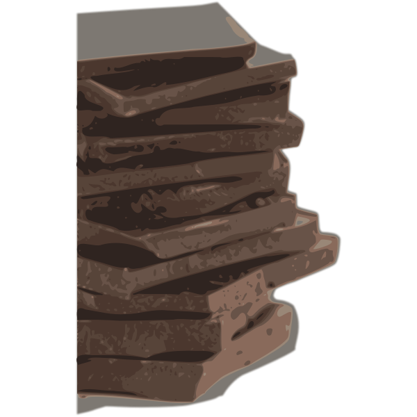 Chocolate Block Pieces (Tracing)