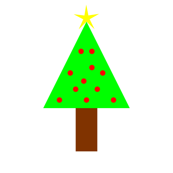 Simple Christmas tree