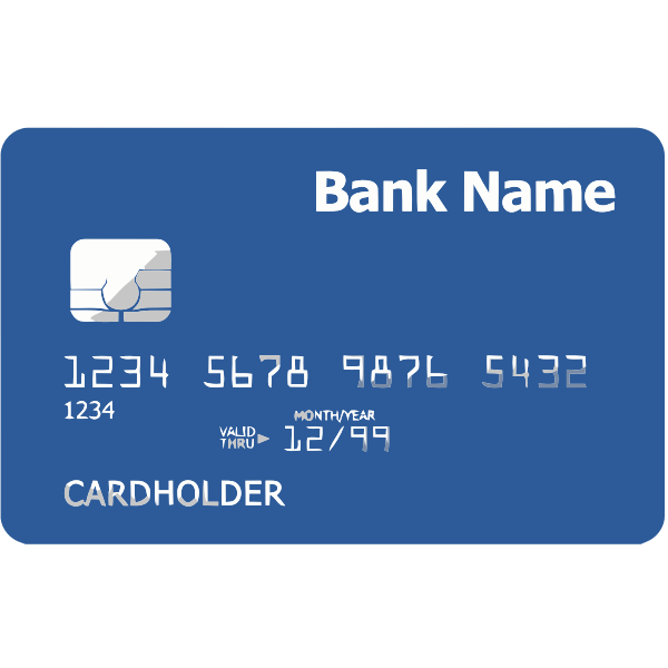 Credit card vector illustration