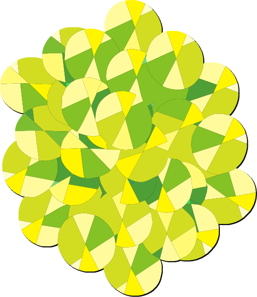 Green mosaic