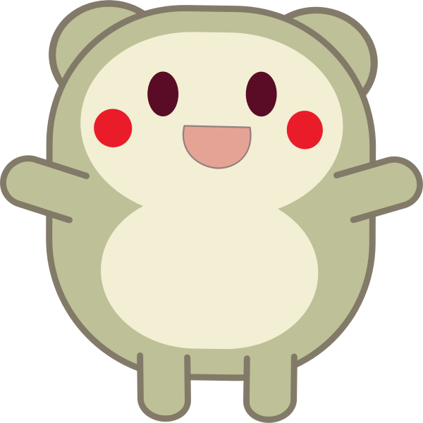 Cute critter vector illustration