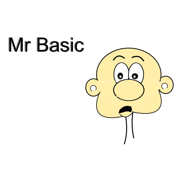 Mr Basic's head