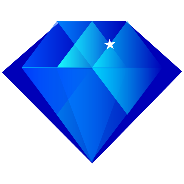 Blue diamond