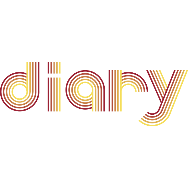 Diary typography