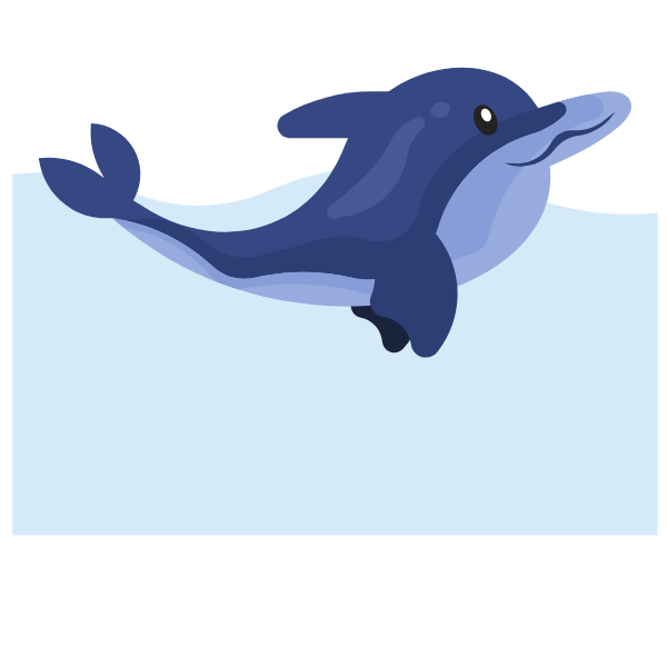 Dolphin in the sea-1775846890