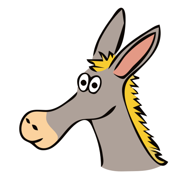 Donkey portrait