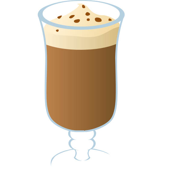 Vector clip art of cup of hot cocoa