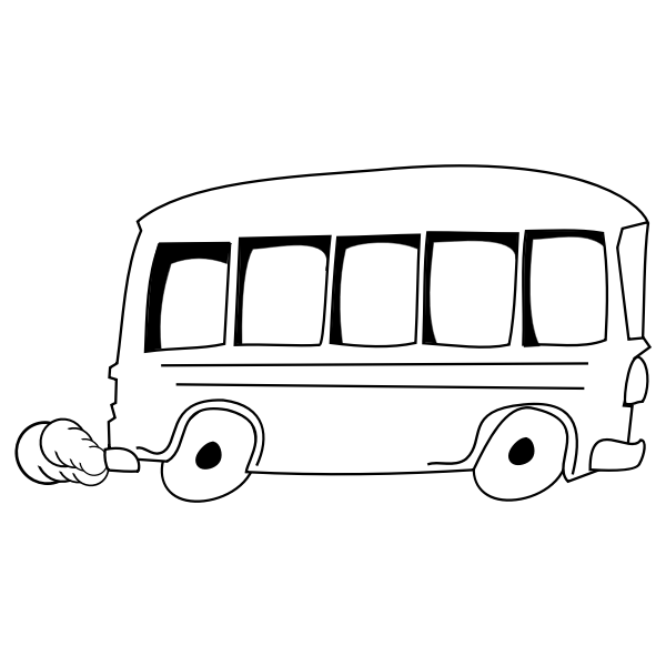 Bus vector graphics