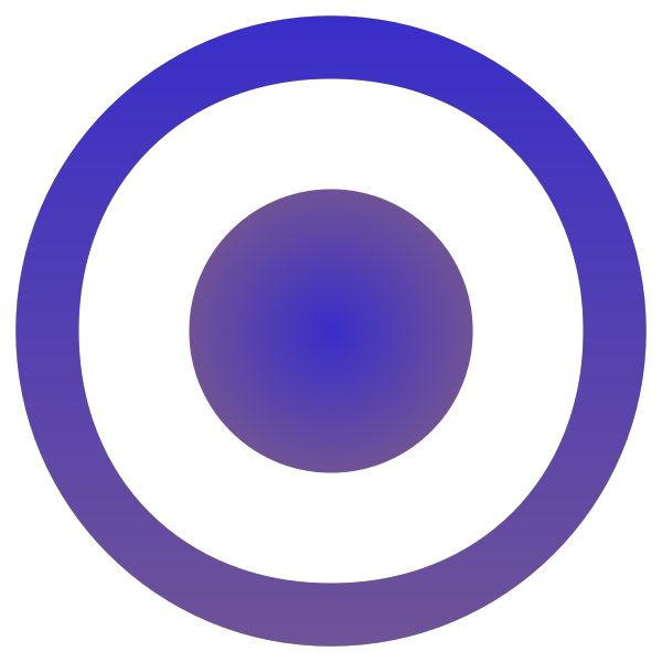 Purple target circles