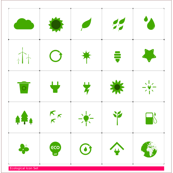 Eco Icon Set