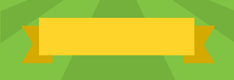 Yellow Blank Banner