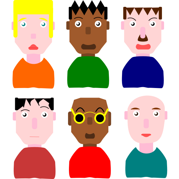 flat avatars