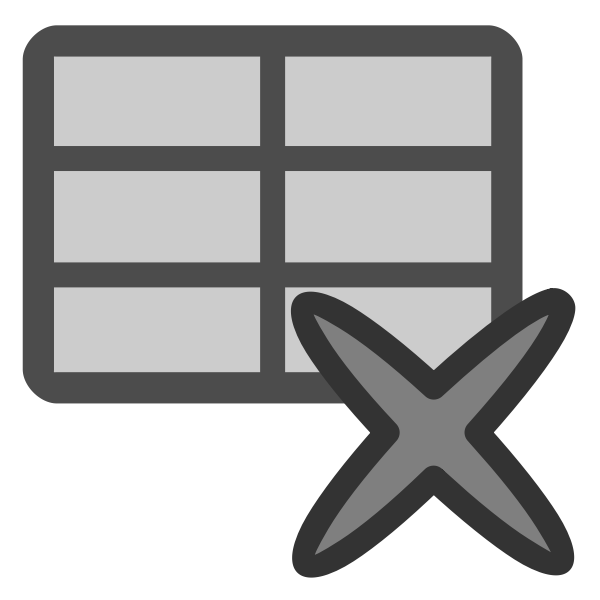 ftdelete table