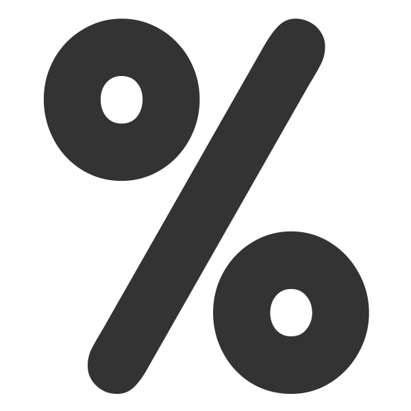 Percentage icon