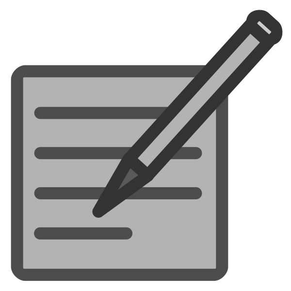 Writing icon