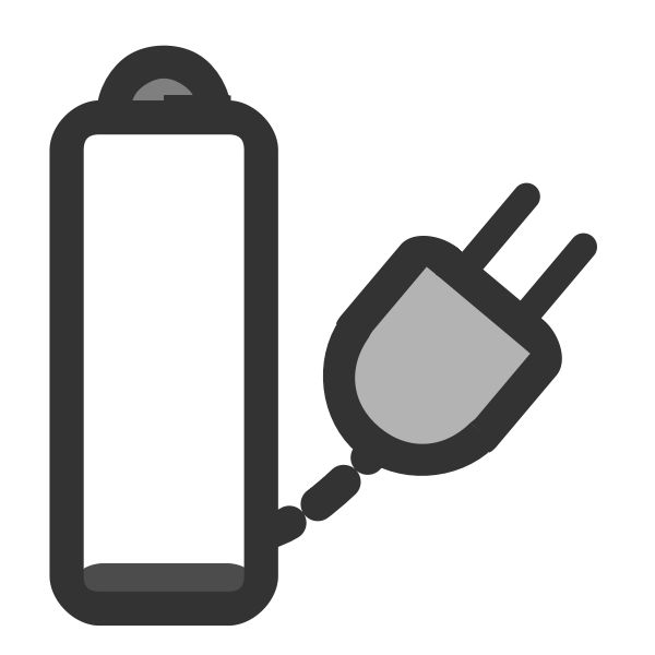 Laptop charge icon