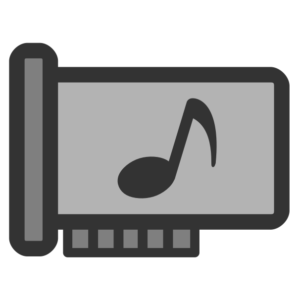 Sound card icon