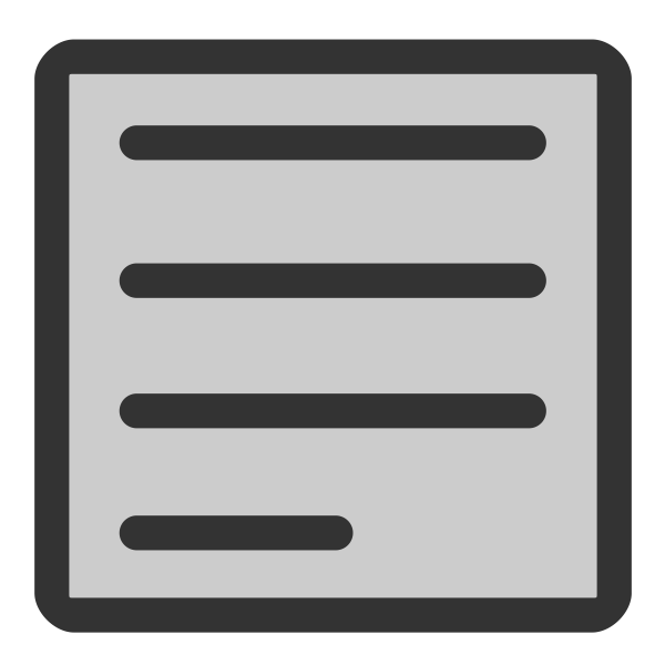 Text block icon