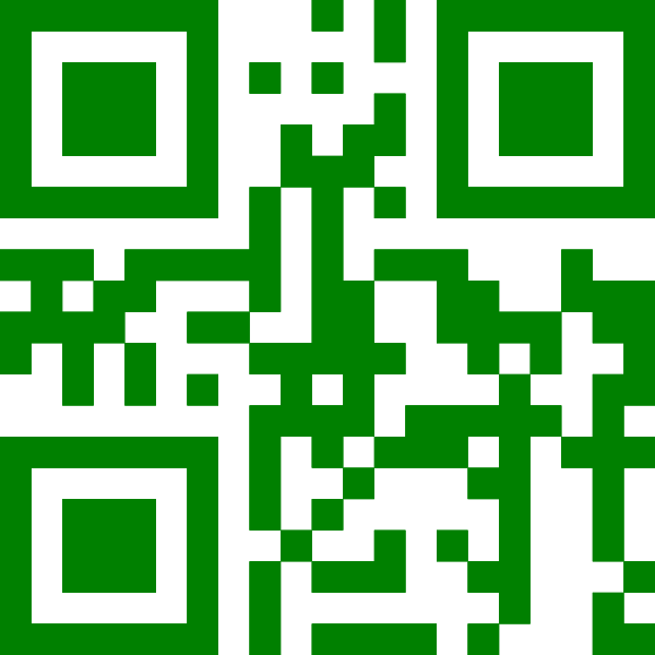 Go for Linux QR code vector image