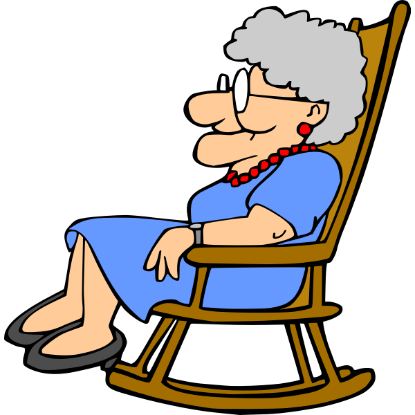 Grandma resting