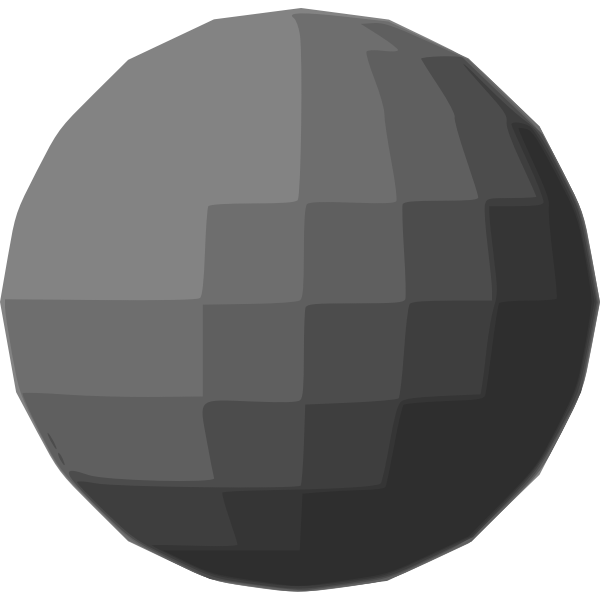 grey sphere