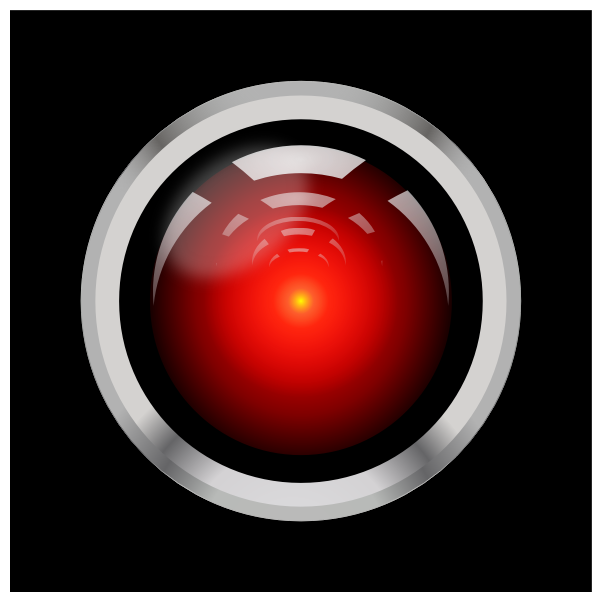 HAL9000 vector drawing