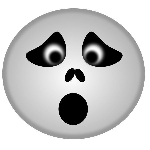 Halloween emoticon vector drawing