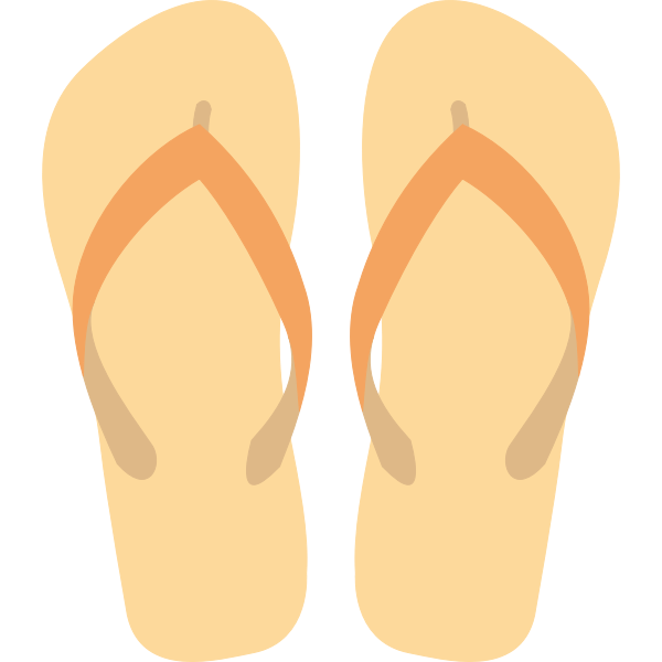 Flipflops vector graphics