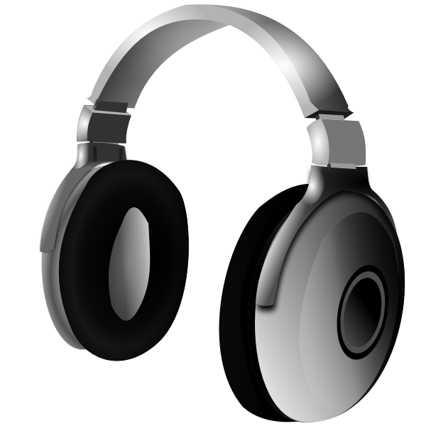 Studio headphones vector image