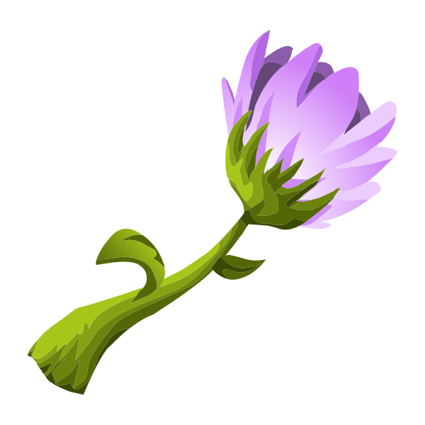 herbs purple flower