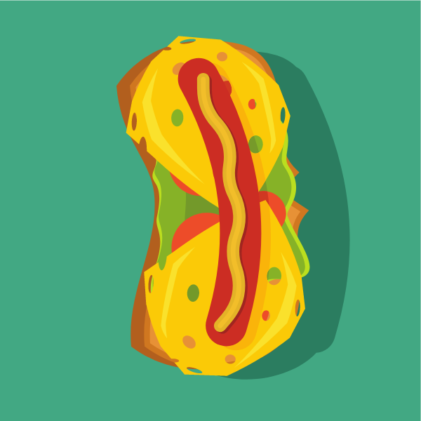 Hot dog with mustard-1766437950