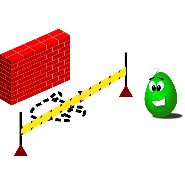 Humpty Dumpty crime scene