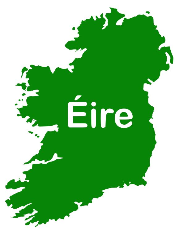 Map of Ireland