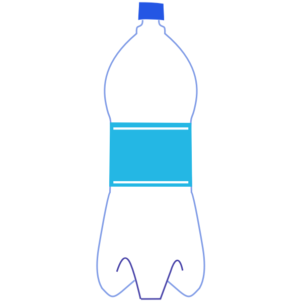 Bottle vector image