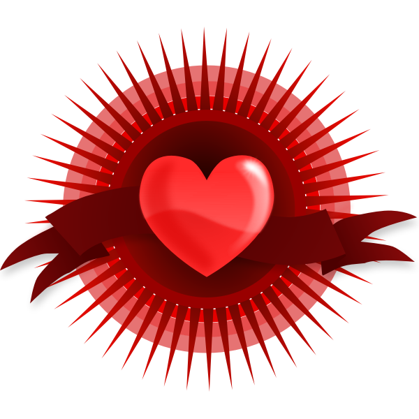 Vector illustration of heart