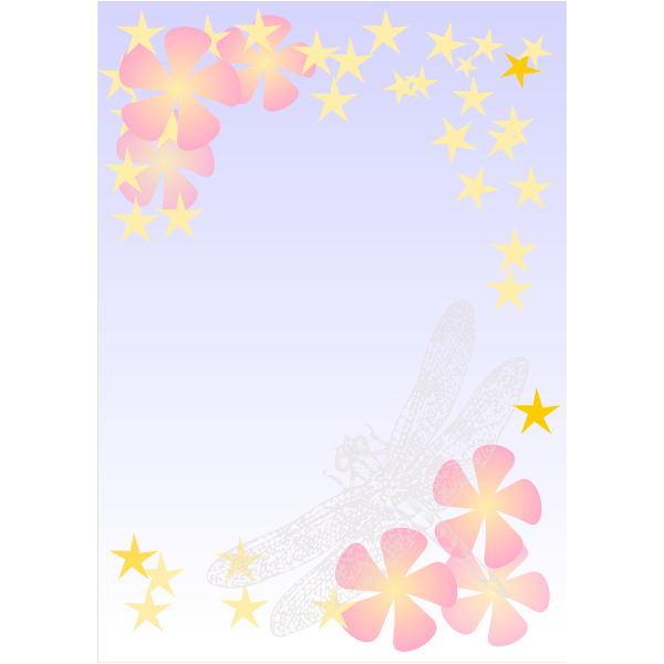 Dragonfly notepaper