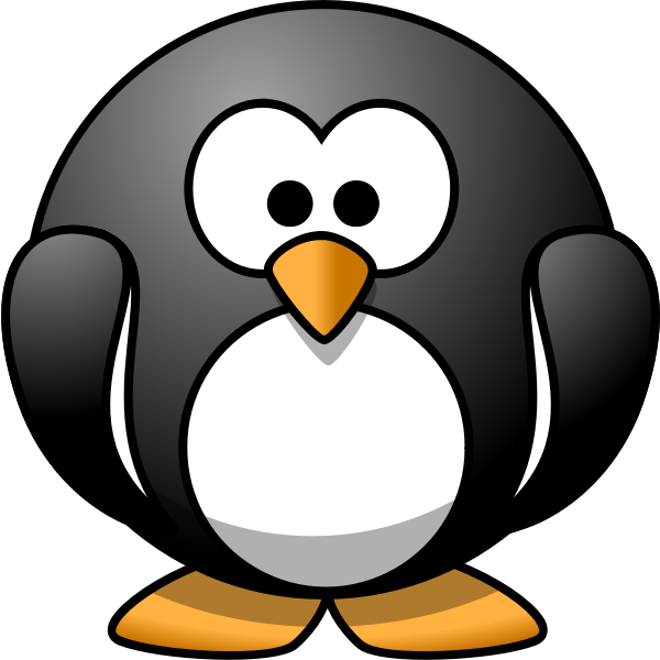 Cartoon penguin