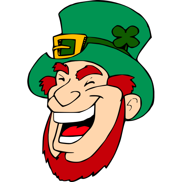 Laughing leprechaun