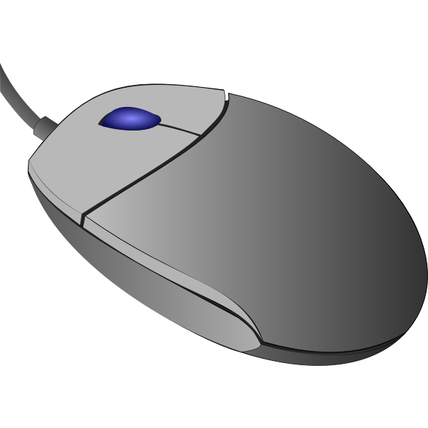 Vector image of computer mouse